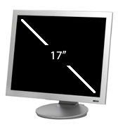 LCD Monitor - 16-18 in