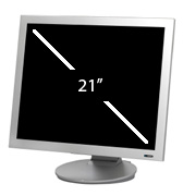 LCD Monitor - 20-21 in